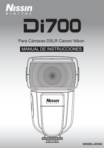 MANUAL Di700_SP - Nissin Japan