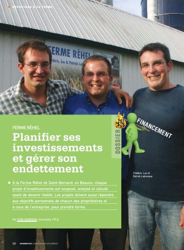 Planifier ses investissements et gérer son endettement