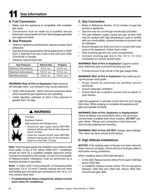 4049-229C EDV Series.indd - At Andiron Fireplace Shop