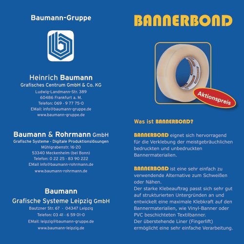 BANNERBOND - Baumann & Rohrmann GmbH