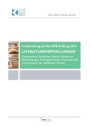 StB 2013 Literaturempfehlung Stand Februar 2013 - Knoll