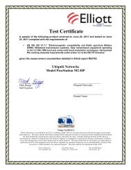 Test Certificate - Ubiquiti Networks