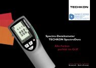 Spectro-Densitometer TECHKON SpectroDens Alle Farben perfekt ...