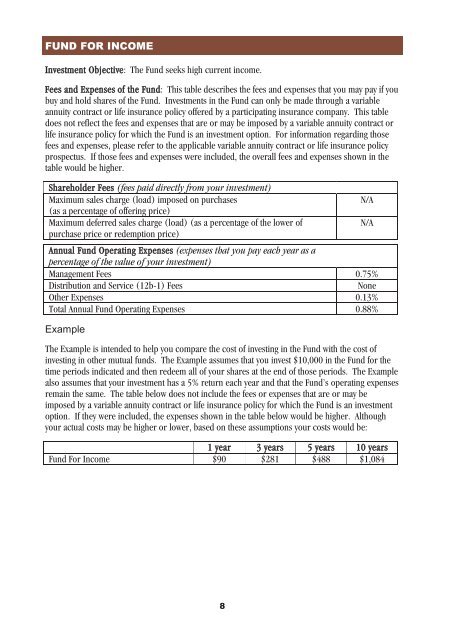 The Tax Tamer ® I - First Investors