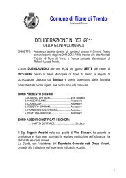 Comune di Tione di Trento