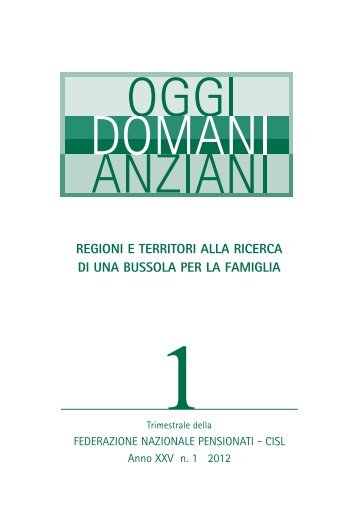 Oggi Domani Anziani - Cisl