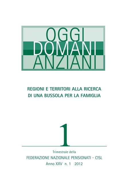 Oggi Domani Anziani - Cisl