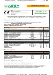 poliasfal 40 fp hiperelastomero impermeabilizaciÃ³n - Assa