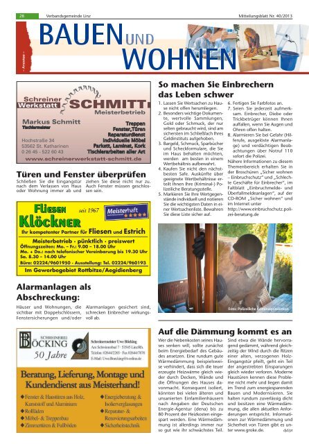 Ausgabe Nr. 23 vom 05.06.2013 - Verbandsgemeindeverwaltung ...