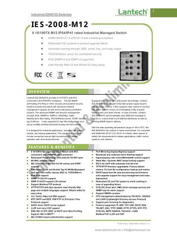 IES-2008-M12 - Lantech Communications Global Inc