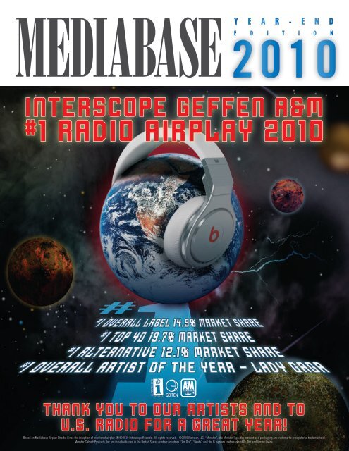 #1 RADIO AIRPLAY 2010