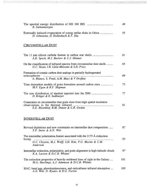 From Stardust to Planetesimals: Contributed Papers - NASA Lunar ...