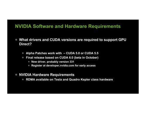 Accelerating High Performance Computing with GPUDirect RDMA