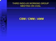 CBM / CMM / AMM - Office of Fossil Energy