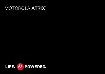 Motorola ATRIX™ - Manuale dell'utente