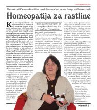 Homeopatija za rastline - Misteriji
