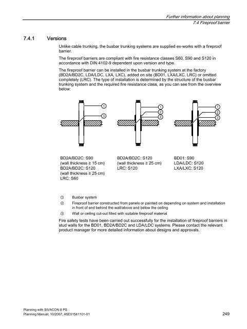 Planning with SIVACON 8 PS - Siemens