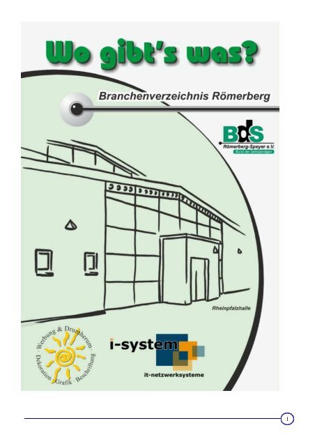 Branchenverzeichnis (PDF) - BdS Römerberg-Speyer eV
