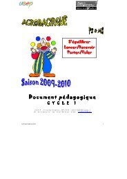 Document pédagogique Cycle 1 - USEP Loire-Atlantique