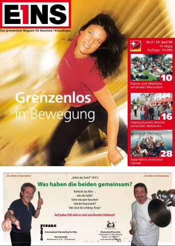 Nr.2 | 25. Juni `09 (PDF) - E1NS-Magazin