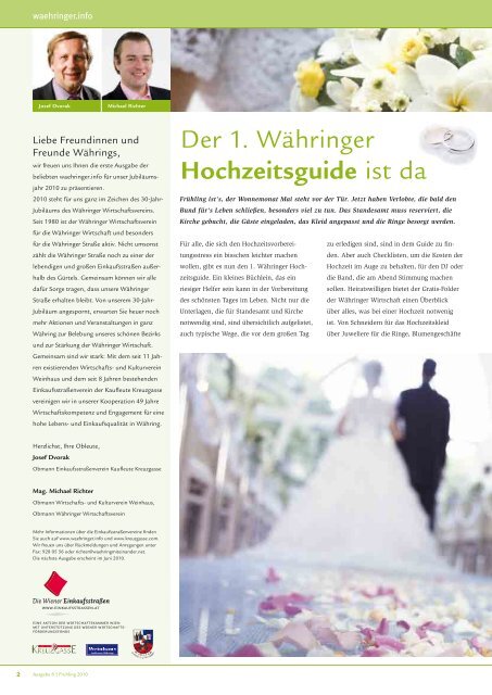 waehringer.info - Wiener EinkaufsstraÃŸen
