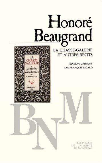 La Chasse-galerie et autres rÃ©cits