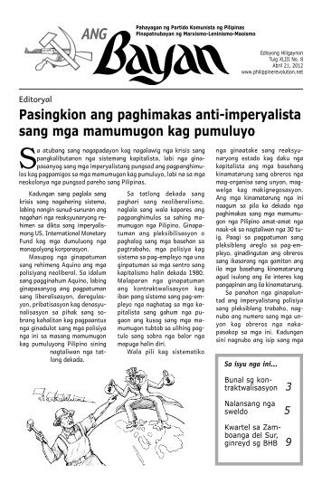 Hiligaynon - philippinerevolution.net