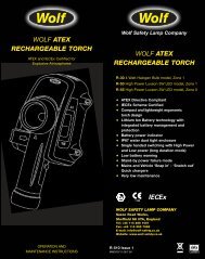wolf atex rechargeable torch wolf atex rechargeable torch
