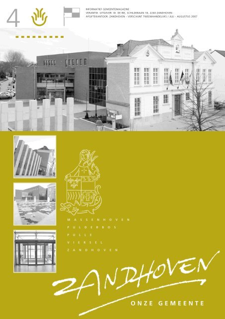 GB4 JUL-AUG 2007 - Gemeente Zandhoven