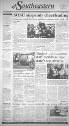 April 11, 2003 - Southeastern Oklahoma State University