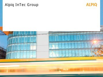 Alpiq InTec Group - Alpiq InTec West AG