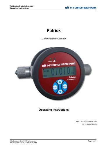 Patrick - Hydrotechnik