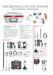 Kronos 200M GNSS System - Horizon â Measure Right