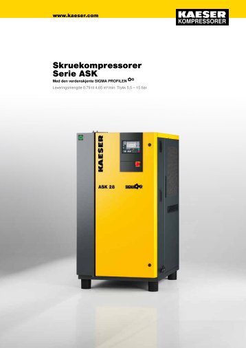 ASK 15–22 kW - KAESER Kompressorer