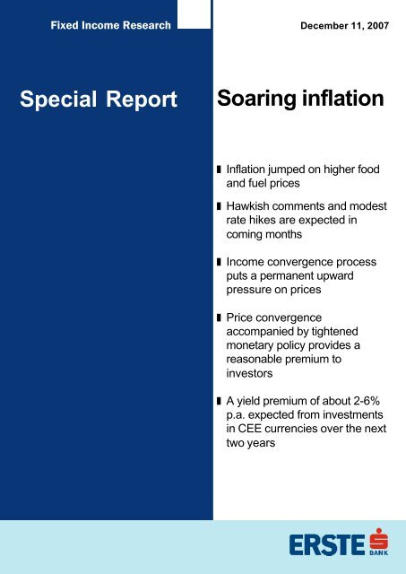 Soaring inflation Special Report - Bancherul