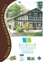 Maisons / Houses / Casas / Häuser - CDT Landes