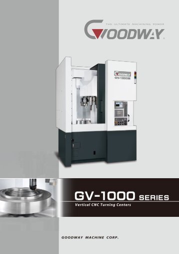GV-1000 series PDF - Ron Mack Machinery