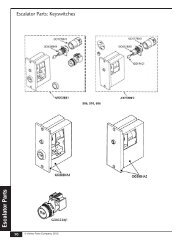 Escalator Parts - Unitec Parts