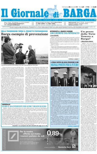 ott2009 - giornale di barganews