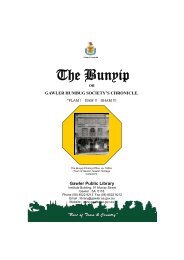 The Bunyip Web - Town of Gawler - SA.Gov.au