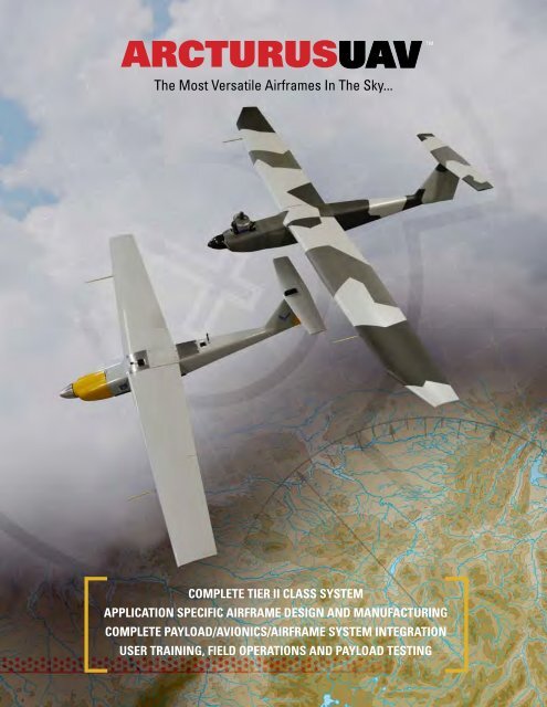 Download Specifications PDF - Arcturus UAV