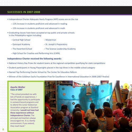 Independence Charter School Annual Report