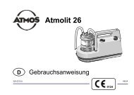 Atmos Atmolit 26 (PDF, 319 kB) - Medigroba GmbH