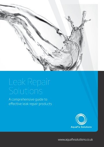 Leak Repair Solutions - Aquafixsolutions.co.uk
