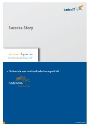 Success Story - Badenova (pdf) - badenIT