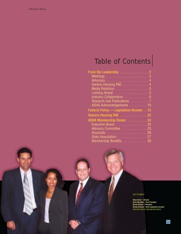 2005 Year in Review - American Seniors Housing Association