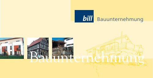 Lang DIN Quer n 071205 RZ - Bill GmbH Bauunternehmung