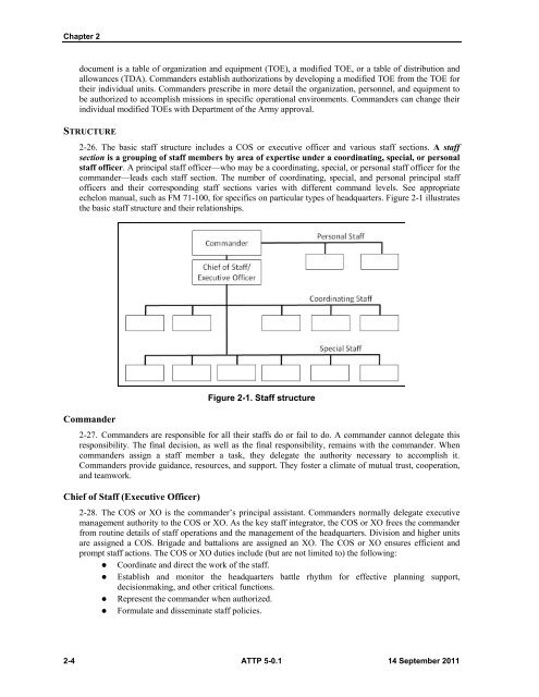 ATTP 5-0.1 Commander and Staff Officer Guide - Army Electronic ...