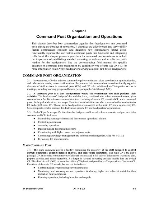 ATTP 5-0.1 Commander and Staff Officer Guide - Army Electronic ...