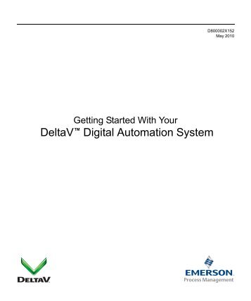 Getting Started With Your DeltaV™ Digital Automation System